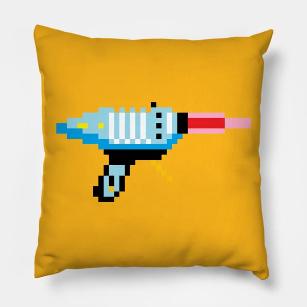 Raygun 002 Pillow by Vampireslug