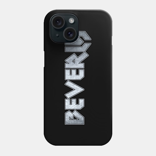 Heavy metal Beverly Phone Case by KubikoBakhar