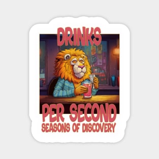 Drinks Per Second - Main Logo Magnet