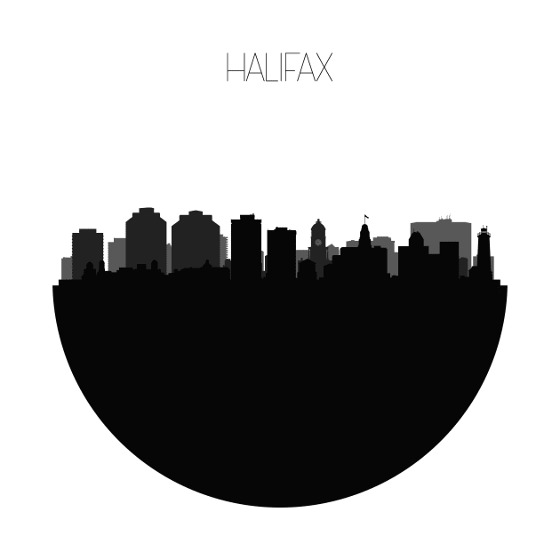 Halifax Skyline by inspirowl