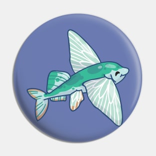 Sailfin Flyingfish Pin