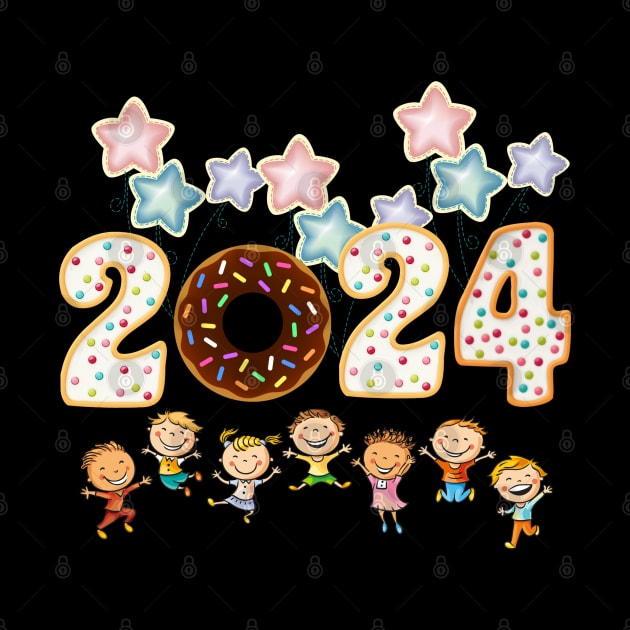 2024. Welcome 2024.Happy New Year 2024. 2024 Donot by ShopiLike