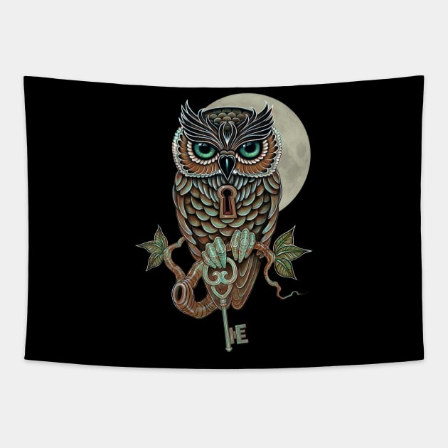 Bubo's Key Tapestry by Caia Koopman