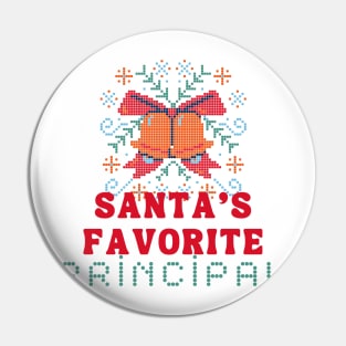 Principal Christmas Gift Pin