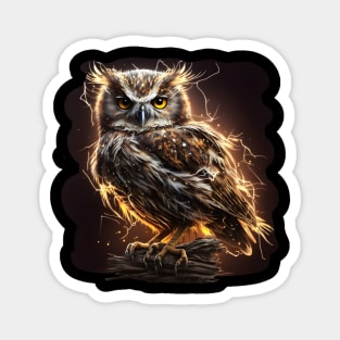 Power Owl Magnet