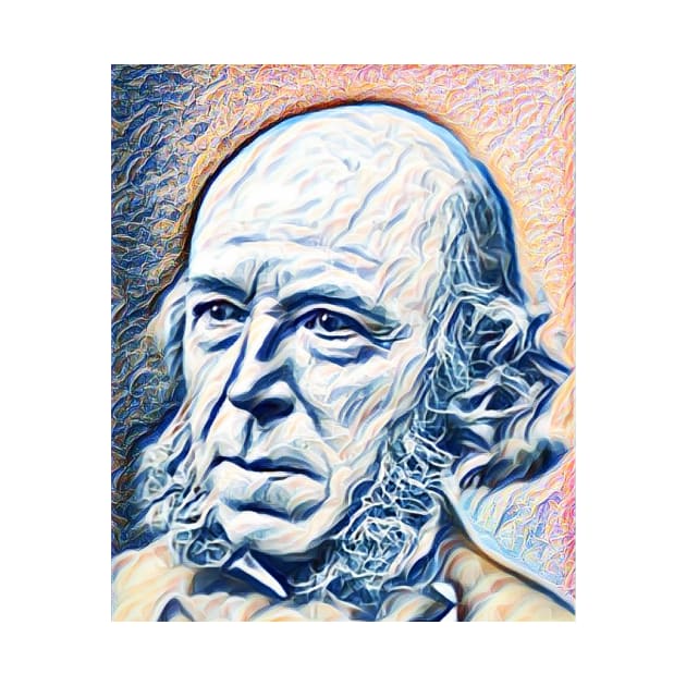 Herbert Spencer Portrait | Herbert Spencer Artwork 12 by JustLit