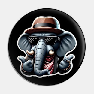 Boss Elphant Pin