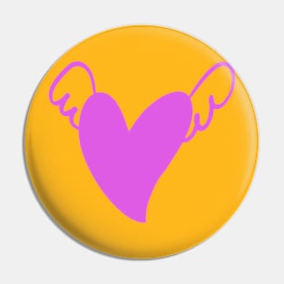 drawing  love icon for valentine concept Pin