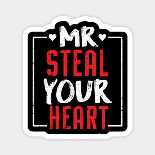 Mr. Steal Your Heart Valentines Day Magnet