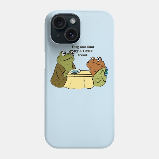 Frog and Toad are issued an FDA warning Phone Case by AmyNewBlue