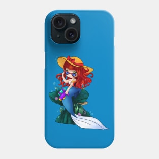 chibi mermaid Phone Case