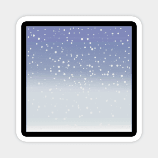 Snowing Magnet