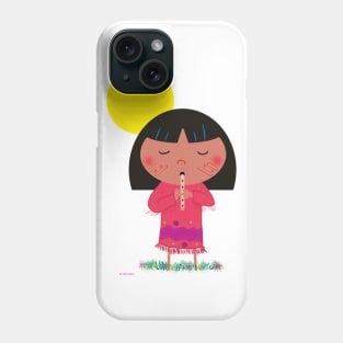 Native Flutist Phone Case