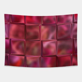 Red Fusion Tapestry