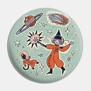 Cosmic Witch Pin