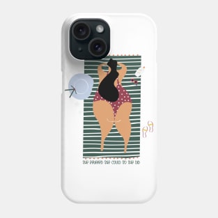 'She Believed She Could' Women's Achievement Shirt Phone Case