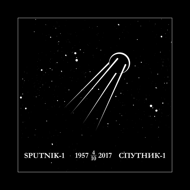 Sputnik (rich black) by Markadesign