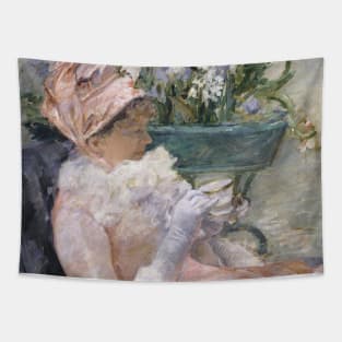 The Cup of Tea by Mary Cassatt Tapestry