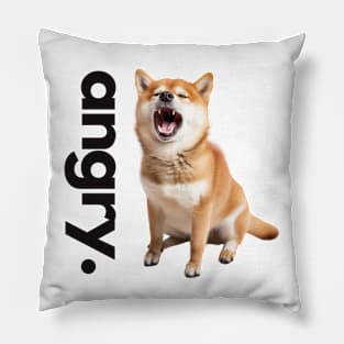 Angry Shiba Inu Light Pillow