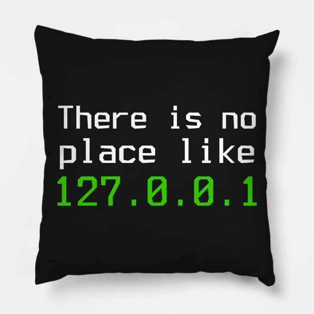 There is no place - 127.0.0.1 Pillow by mangobanana