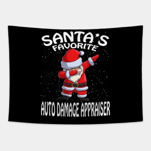 Santas Favorite Auto Damage Appraiser Christmas Tapestry