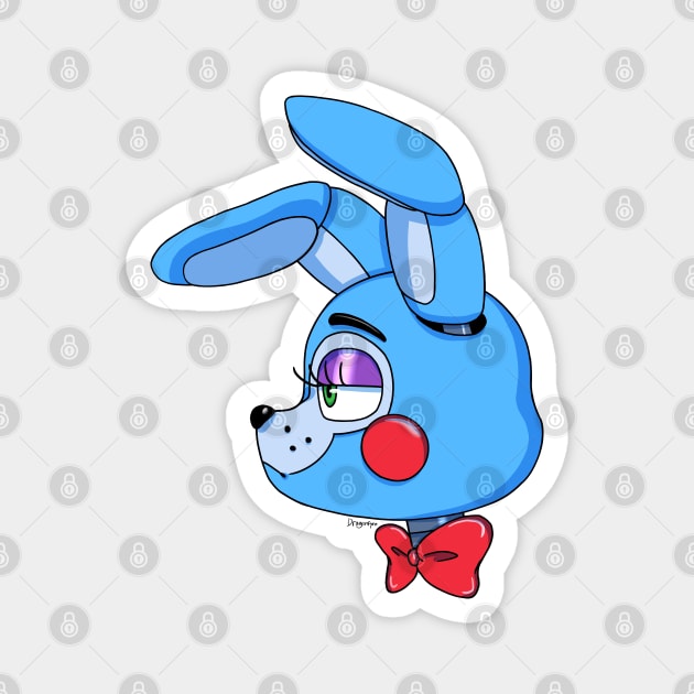 Toy Bonnie Magnet by DragonfyreArts