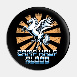 Camp Half Blood Retro Percy Jackson Pin