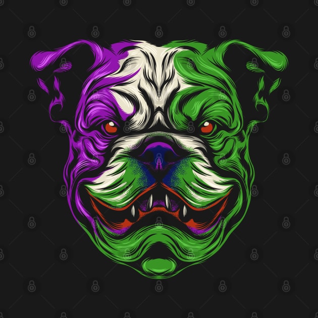 The Mischievous English Bulldog Dark by mybeautypets