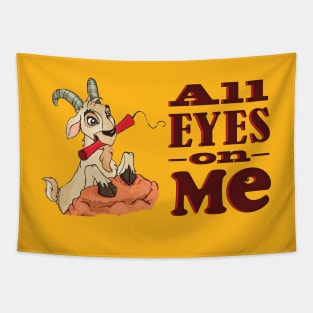 Goat Trick! All eyes on me! Tapestry