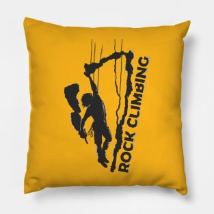 Rock Climber Pillow