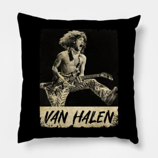 Van Halen Retro Pillow