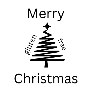 Merry Gluten-Free Christmas Tree T-Shirt