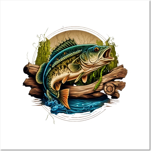 Bass Fishing - Fishing Gift - Posters and Art Prints