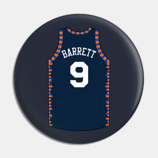 RJ Barrett New York Jersey Qiangy Pin by qiangdade