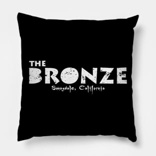 The Bronze, Sunnydale, CA Pillow