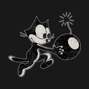 Felix The Cat with Bomb T-Shirt