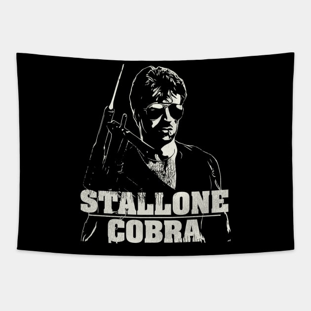 STALLONE / COBRA Tapestry by darklordpug