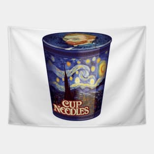 Van Gogh Cup Noodles Tapestry