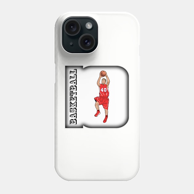 Basketball! Shooting Phone Case by designs-by-ann