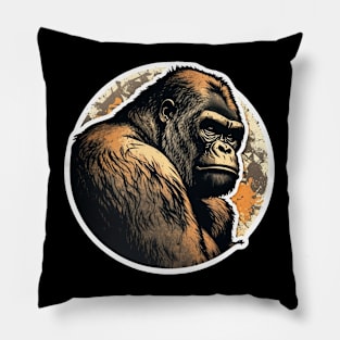 Shades of Toughness - Cool Gorilla Pillow