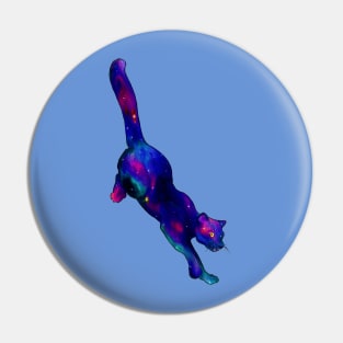 Galaxy Panther Pin