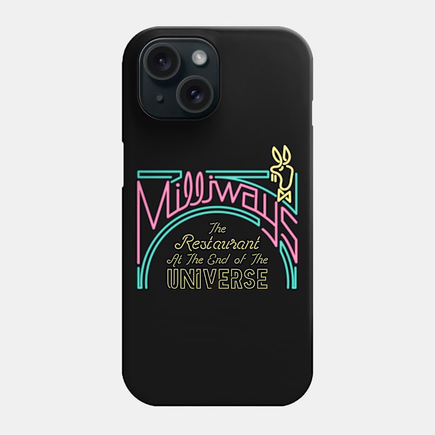 Milliways Restaurant Phone Case by deadright