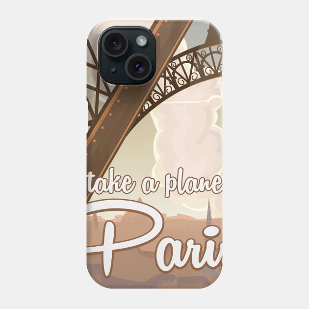 Take a Plane Paris Phone Case by nickemporium1