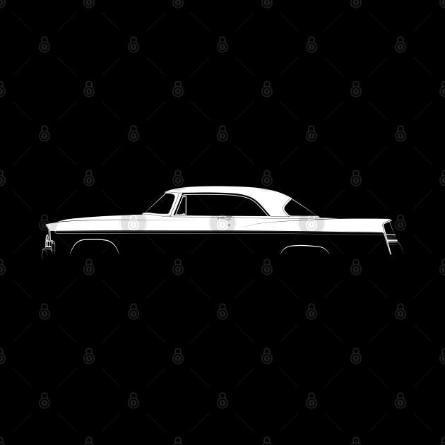 Chrysler 300B Silhouette by Car-Silhouettes