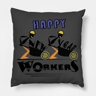 happy new year 2020 workers gift Pillow