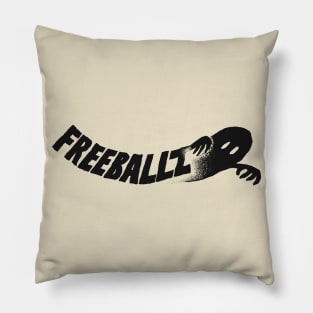 Freeballz Ghost Black Pillow