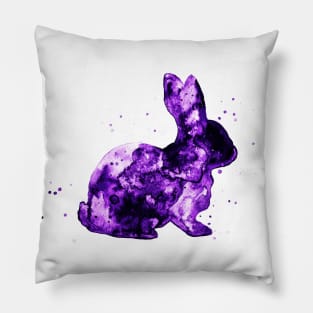 Neon bunny Pillow