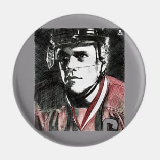 Jonathan Toews Chicago Sketch Pin