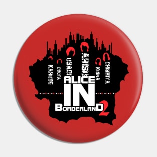 alice in borderland 2 tv series  Arisu Usagi Karube Chishiya Kuina Chota graphic design Pin