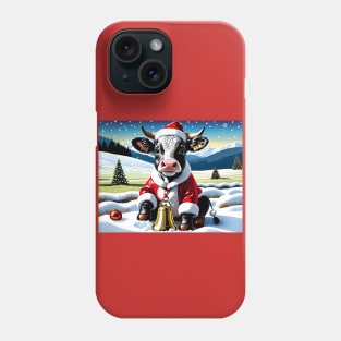 Santa Baby Cow Phone Case